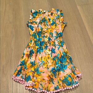 Zimmerman Floral Kids Dress with Ruffle Details